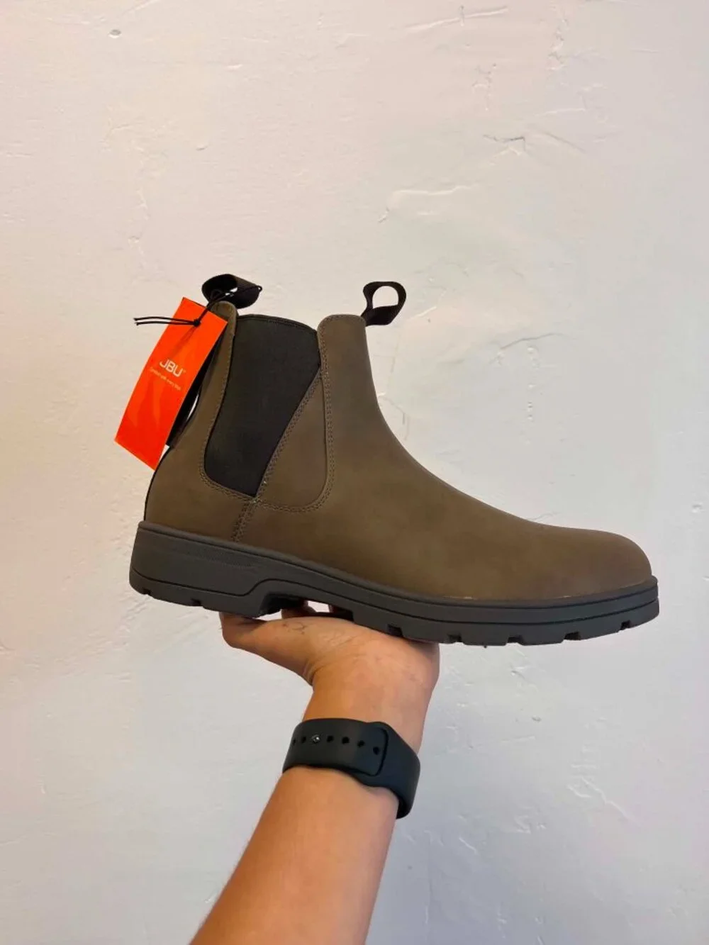 JBU by Jambu Men's Kerry Dark Brown Chelsea Boots Size 9 - P1